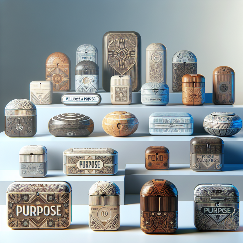 promotional pill boxes