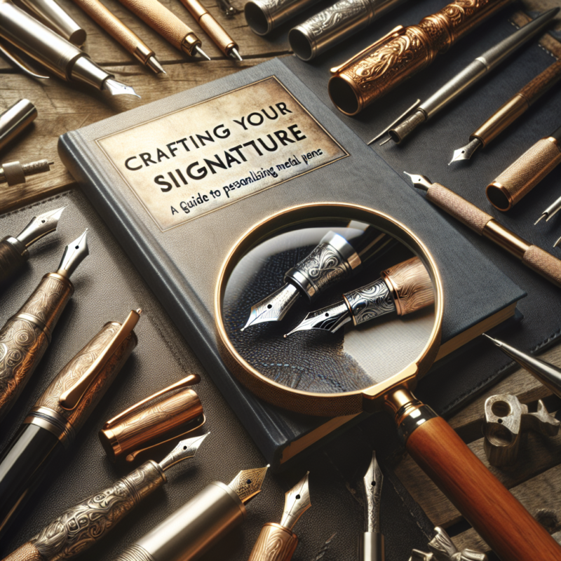 How to personalise Metal Pens