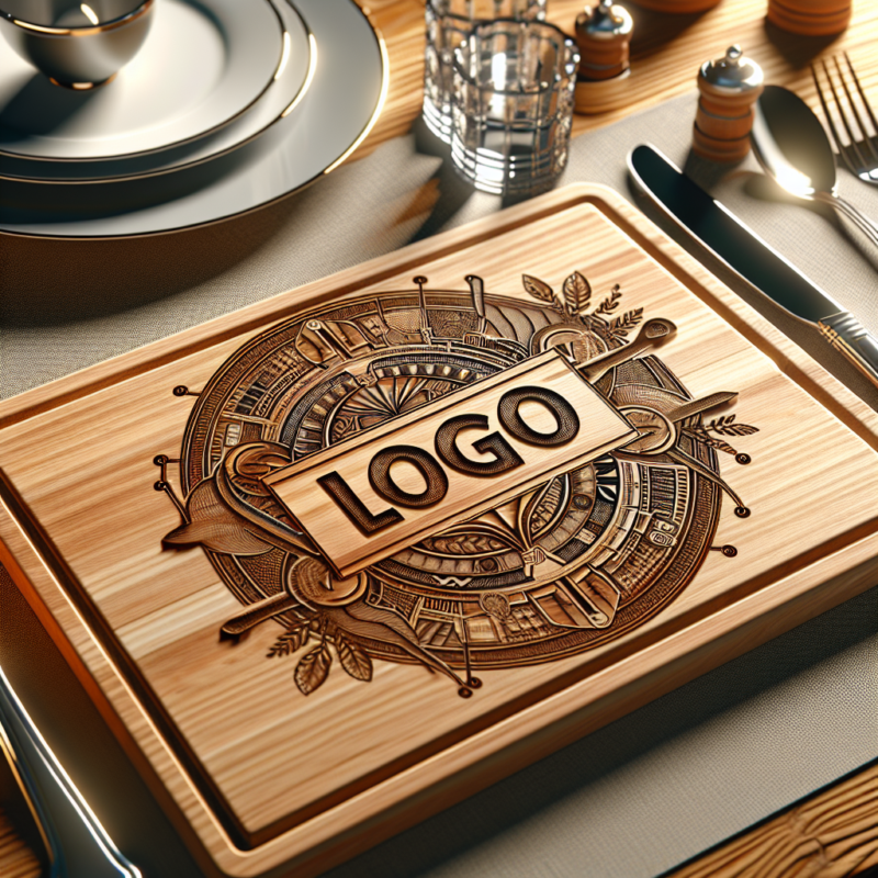 Benefits of adding logo to promotional Serving Board