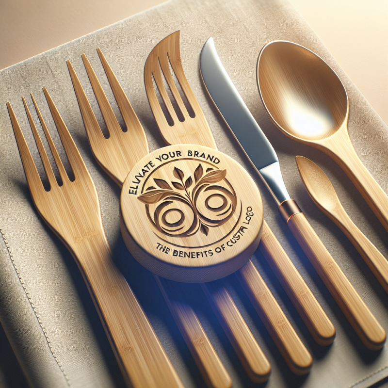 Benefits of adding logo to promotional Bamboo Cutlery Sets