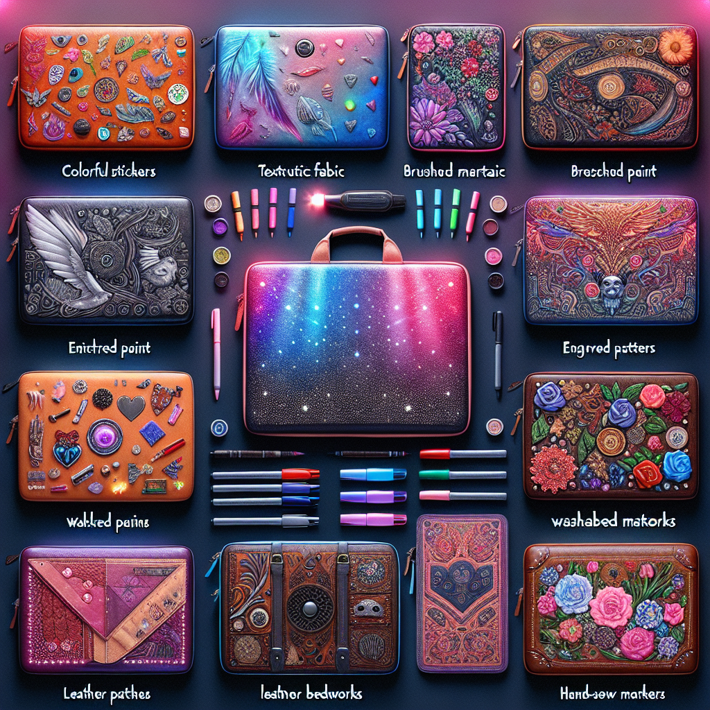 10 Creative Ways to Personalise Your Laptop Case: Make It Uniquely ...