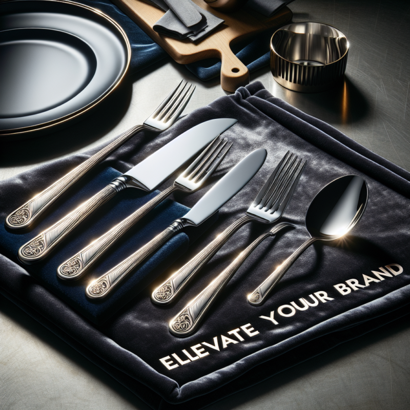Benefits of adding logo to promotional Stainless Steel Cutlery Sets