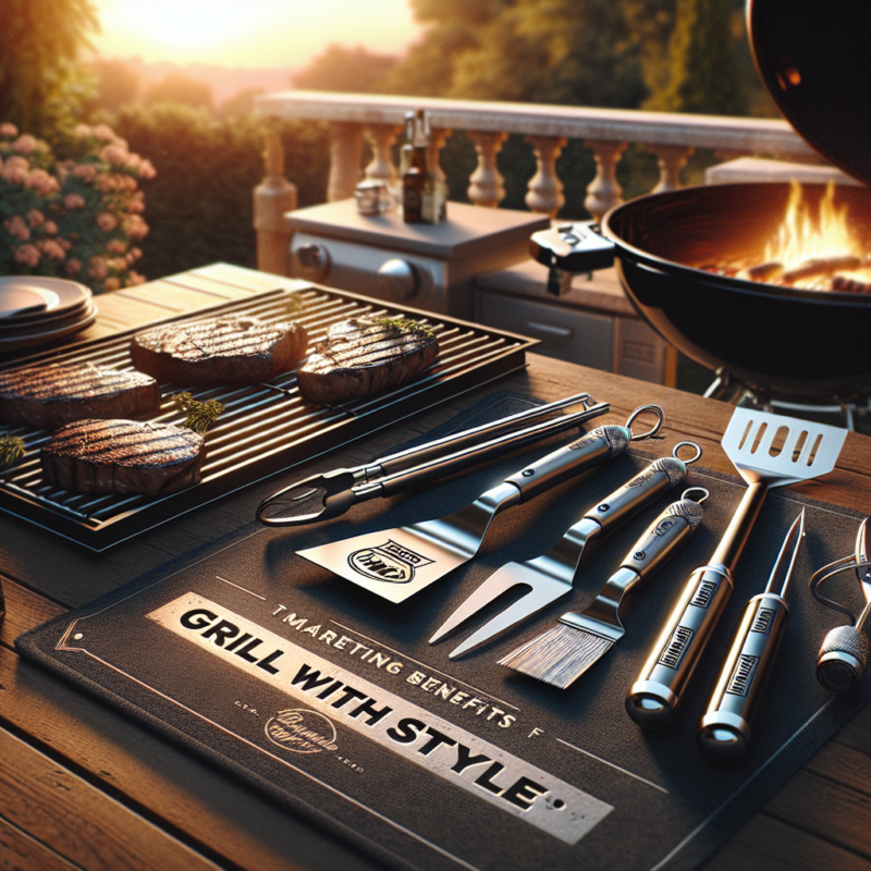 Benefits of adding logo to promotional BBQ Tools