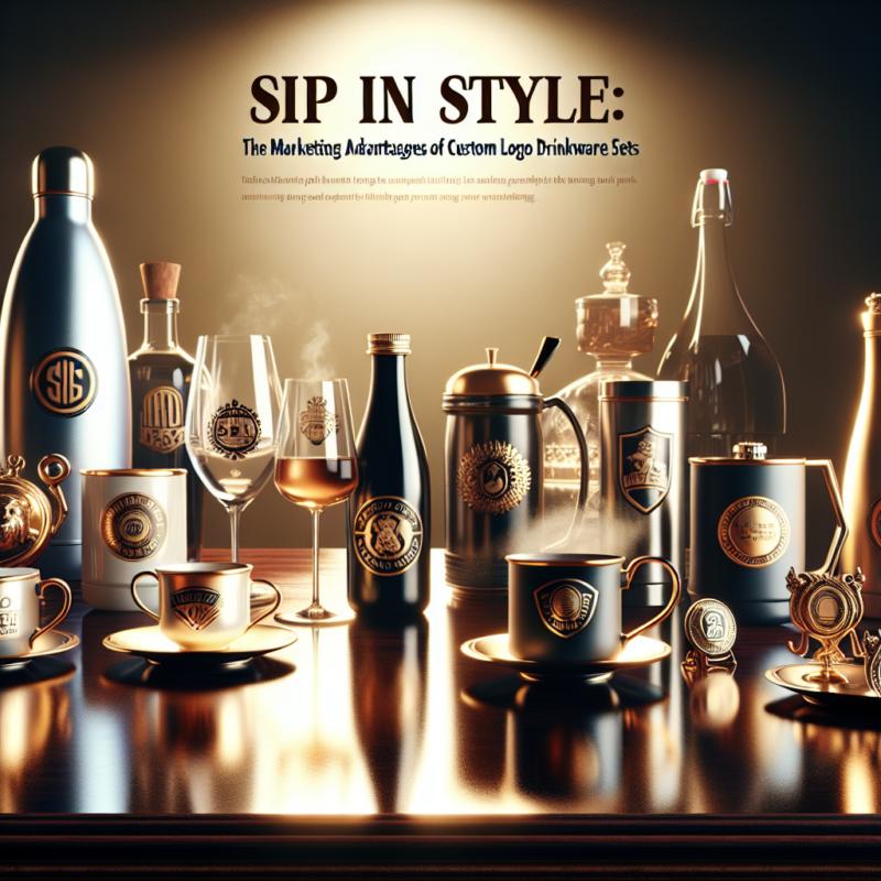 Benefits of adding logo to promotional Reusable Drinkware Sets