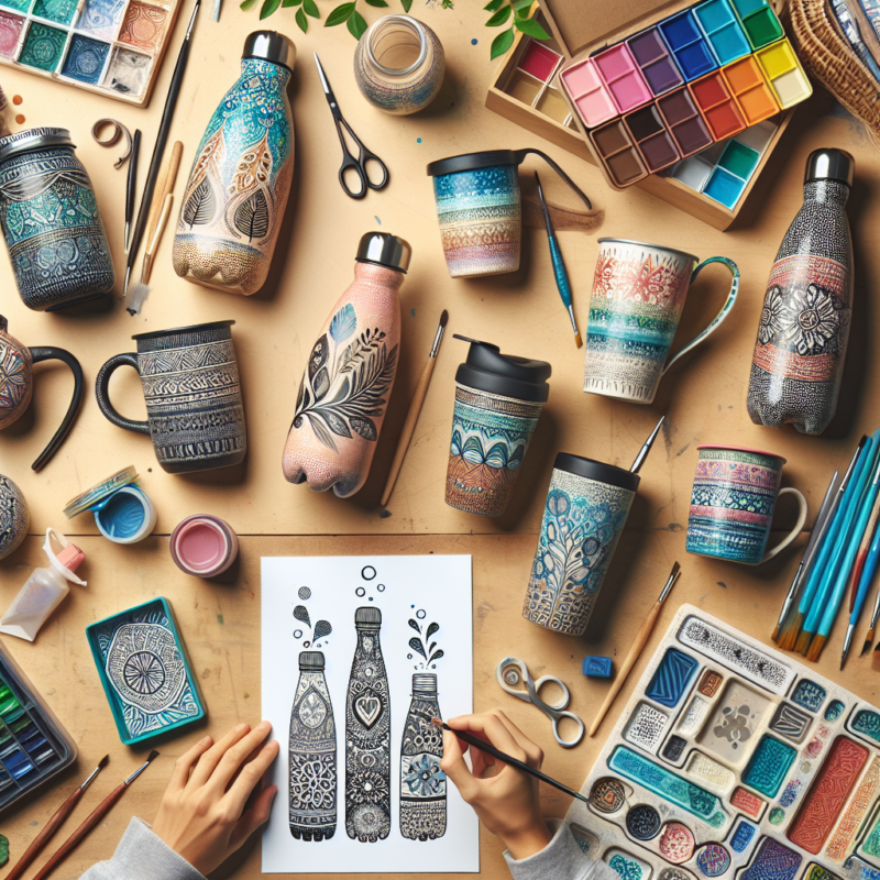 How to personalise Reusable Drinkware Sets