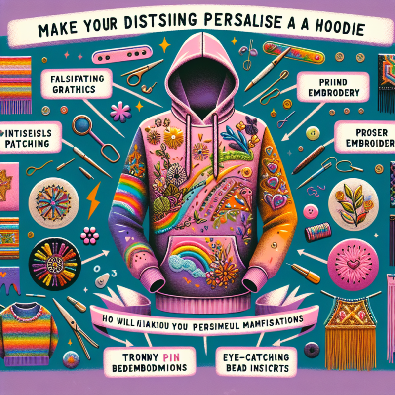 How to personalise Hoodies