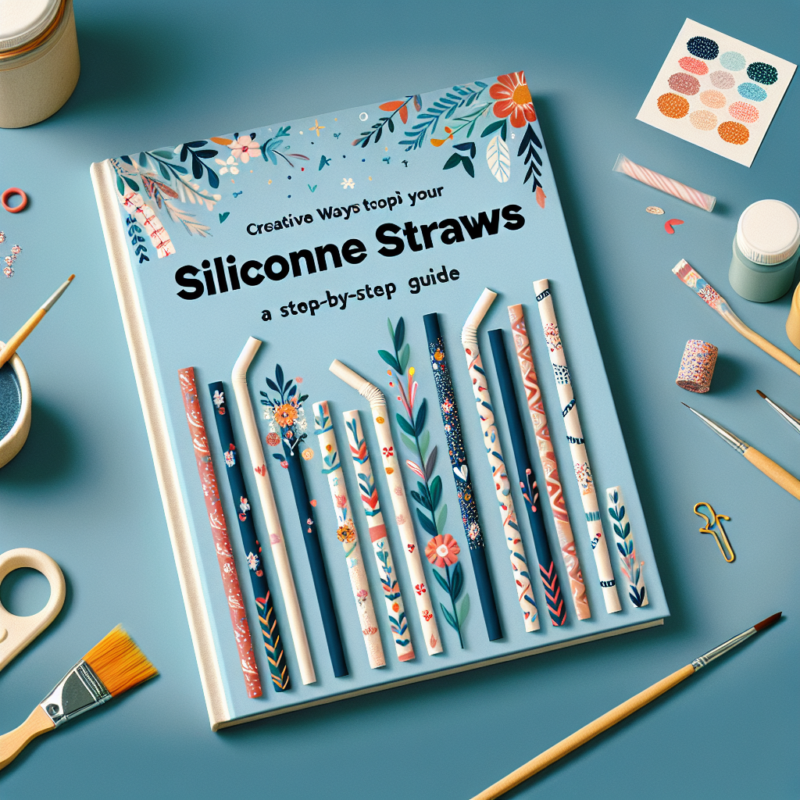 How to personalise Silicone Straws