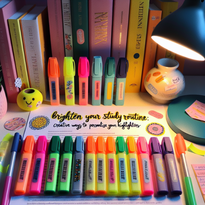 How to personalise Highligthers