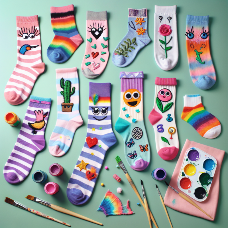 How to personalise Socks