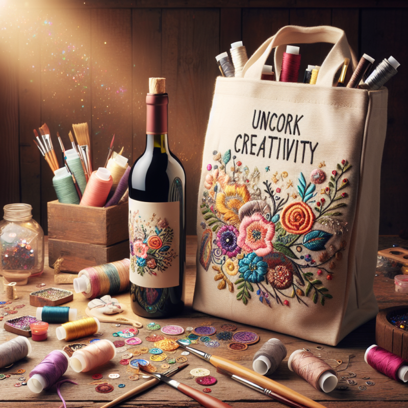 How to personalise Wine Bags