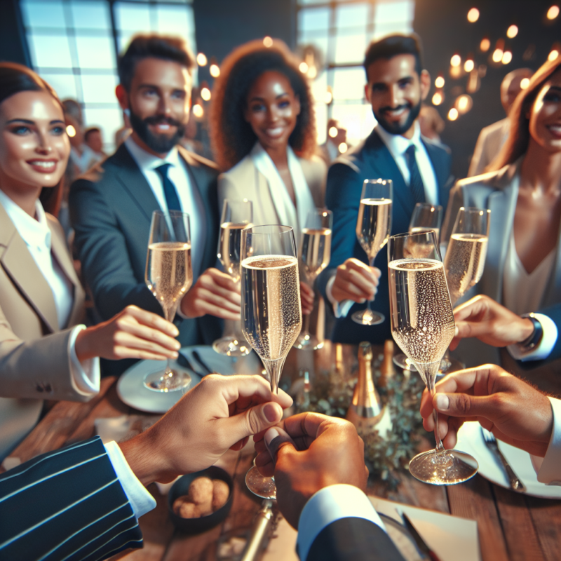 Benefits of adding logo to promotional Champagne Flute