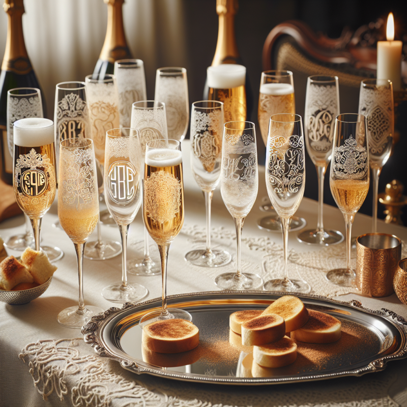How to personalise Champagne Flute