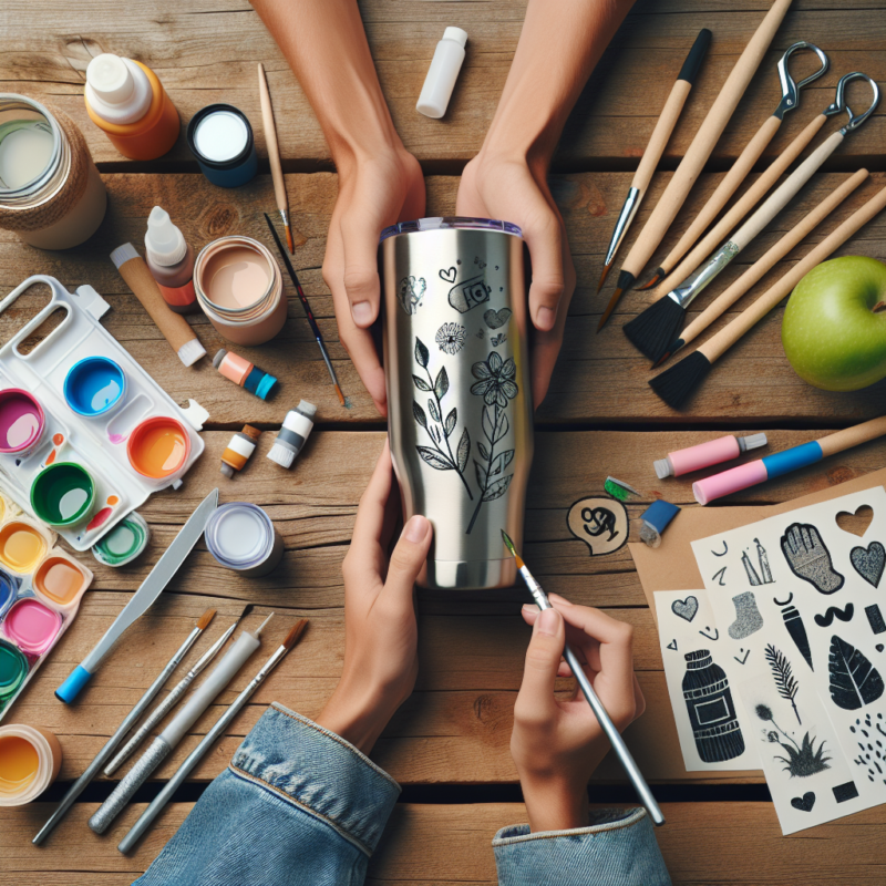 How to personalise Stainless Steel Tumblers