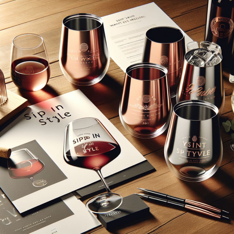 Benefits of adding logo to promotional Wine Tumbler