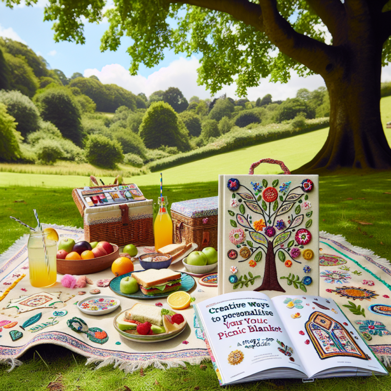 How to personalise Picnic Blankets