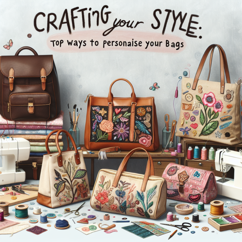 How to personalise Bags