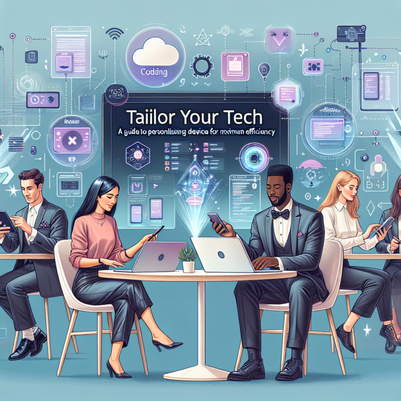 How to personalise Tech