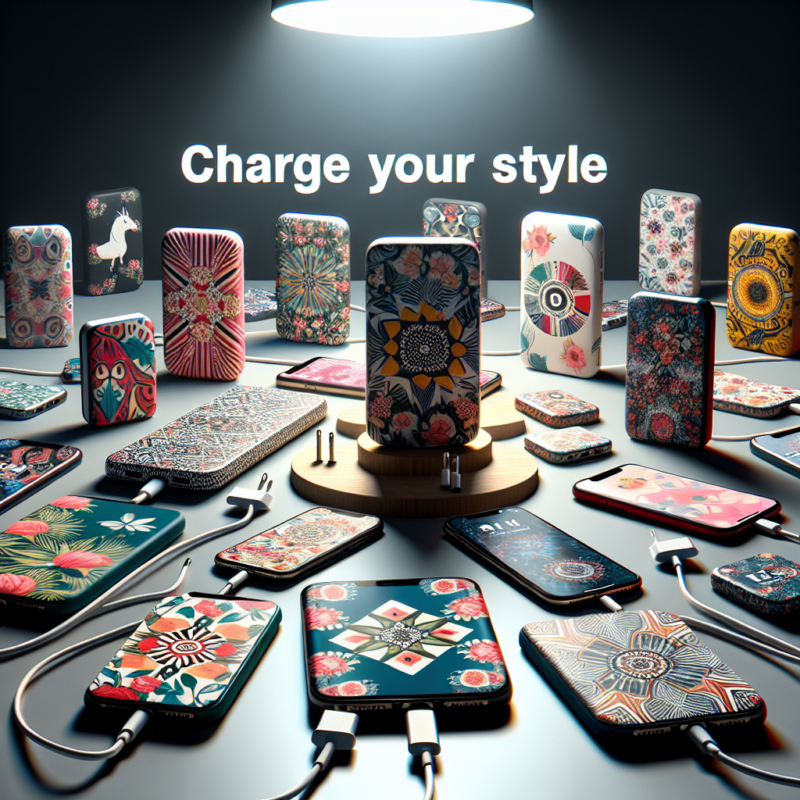 personalised phone charger