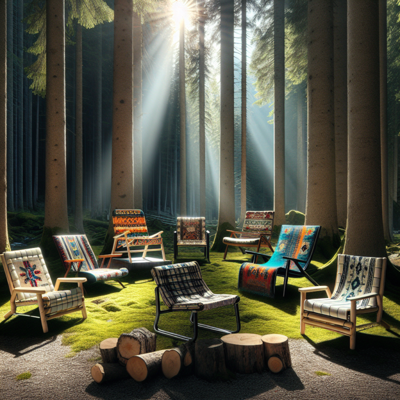 personalised camp chair