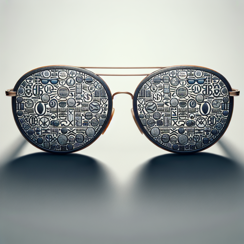 brand of sunglasses logo
