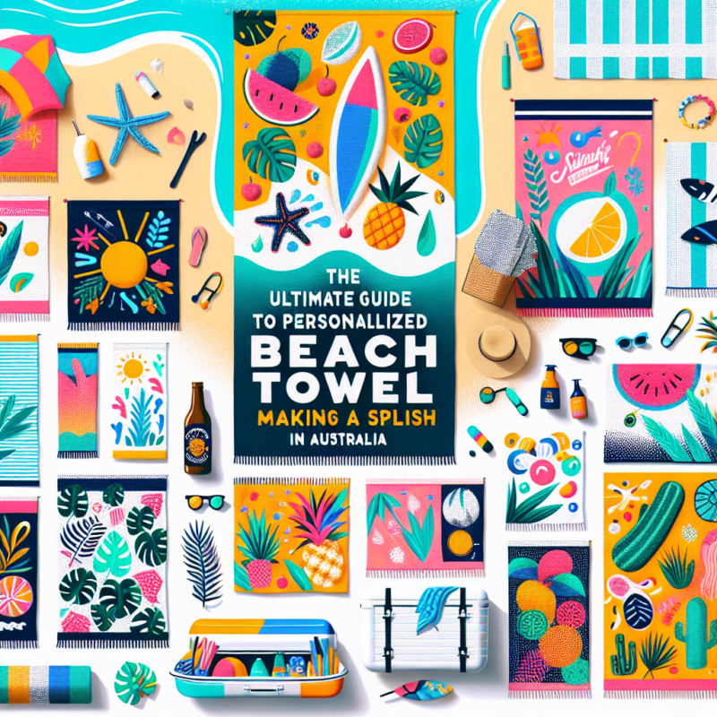 personalised beach towels australia