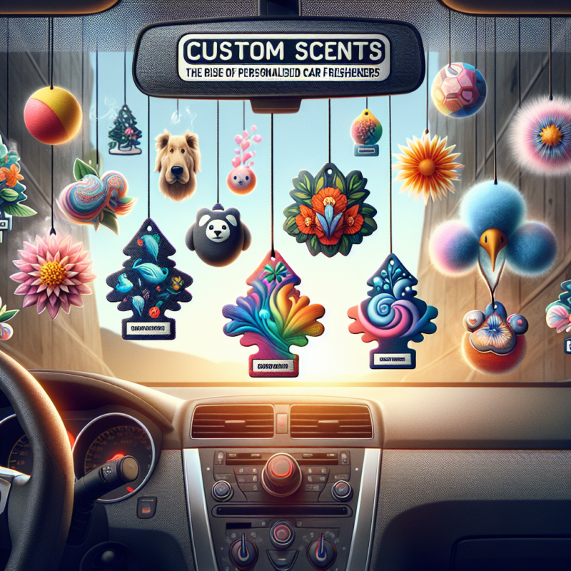 personalized car fresheners