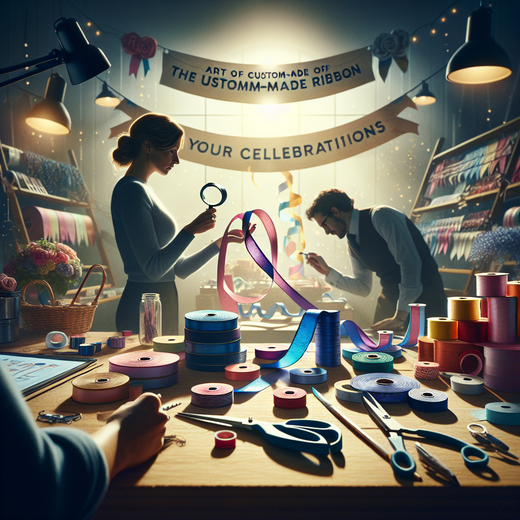 The Art of Custom-Made Ribbon: Personalising Your Celebrations - coBRANDED