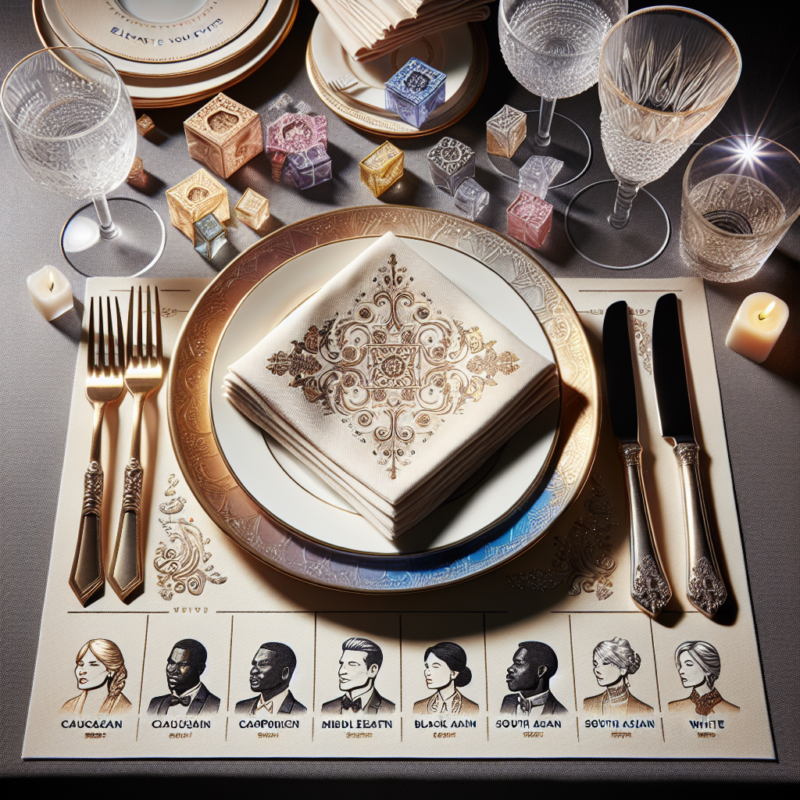 personalised napkins serviettes