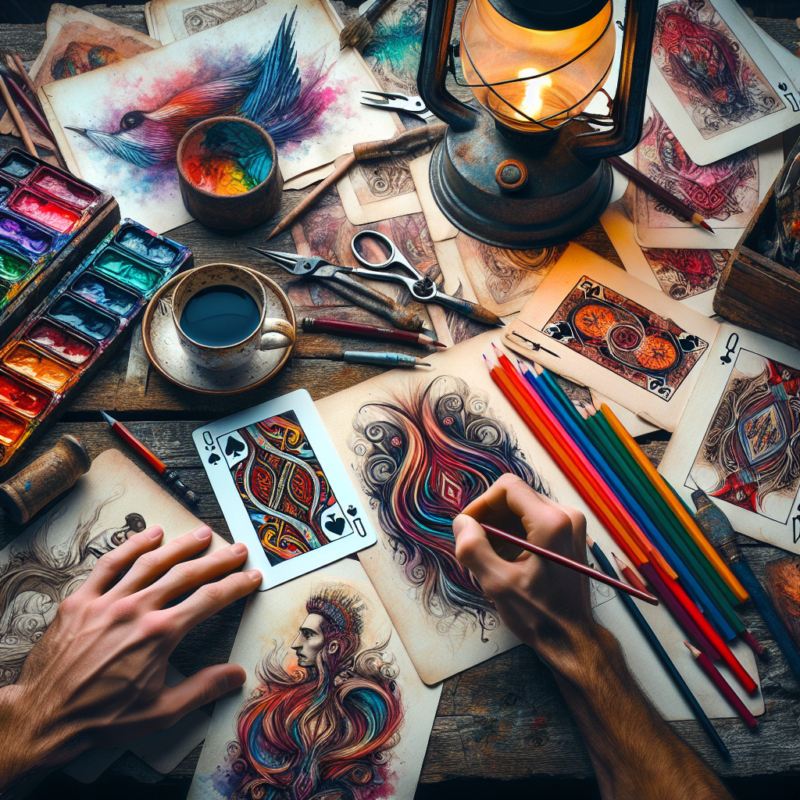 personalised deck of cards