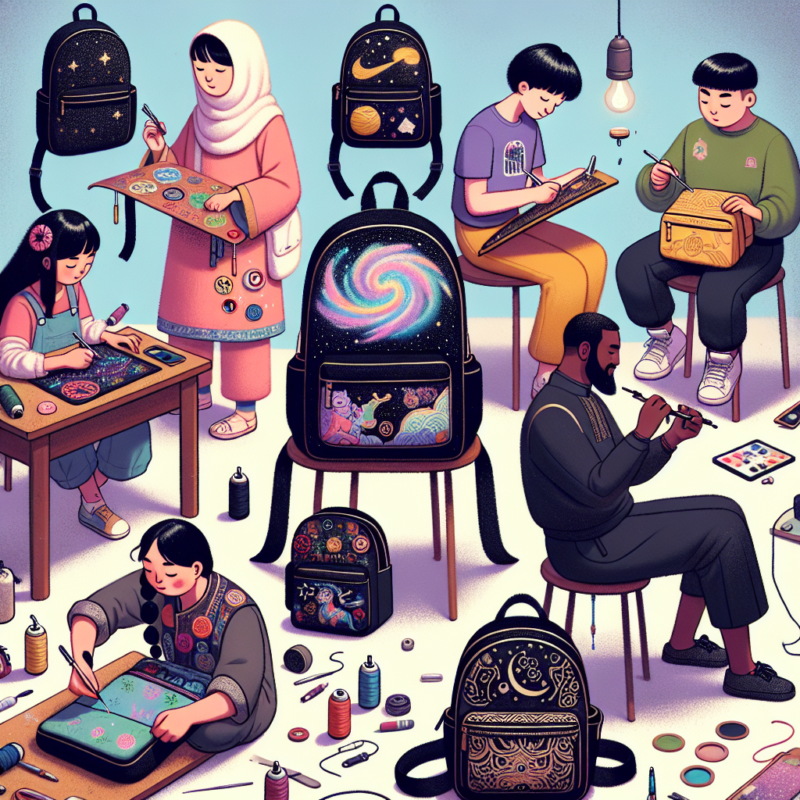 personalised back packs