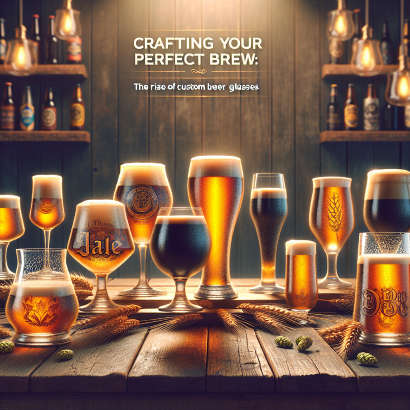 custom beer glasses