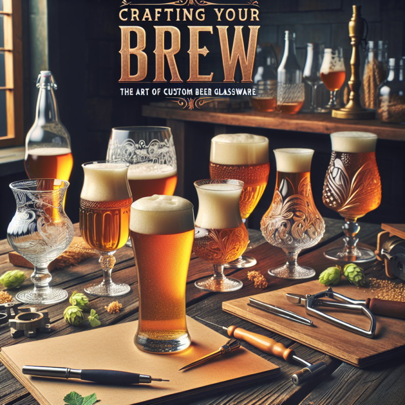 custom beer glassware