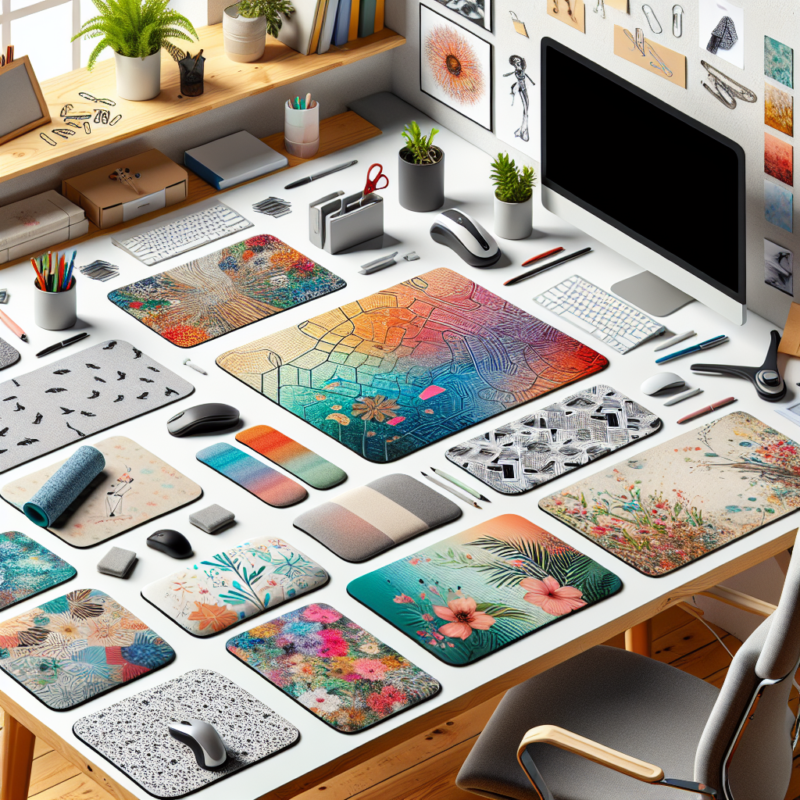 custom desk mat