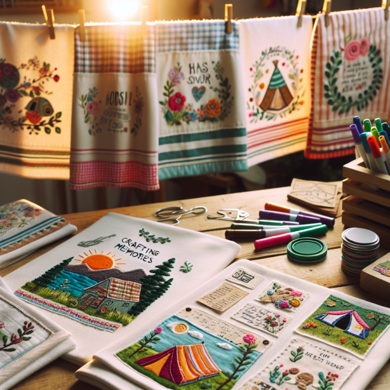 personalized tea towels