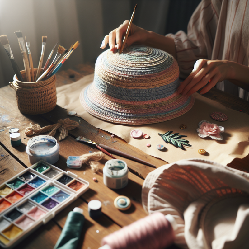 customise bucket hat