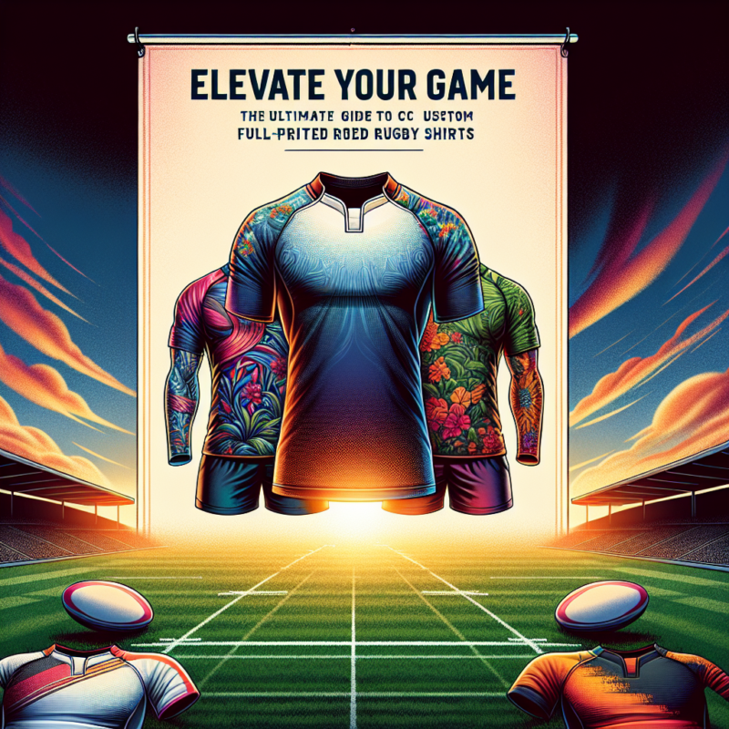 plain rugby ready to custom print full sleeve