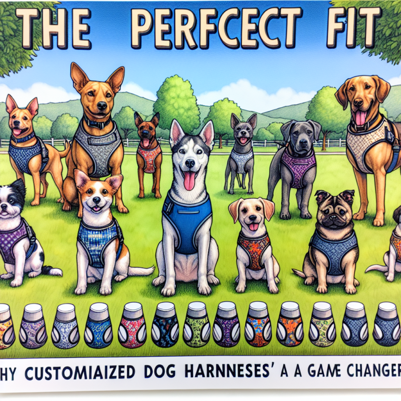 customised dog harness