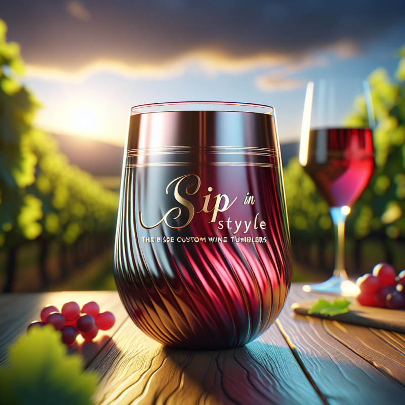 custom wine tumbler