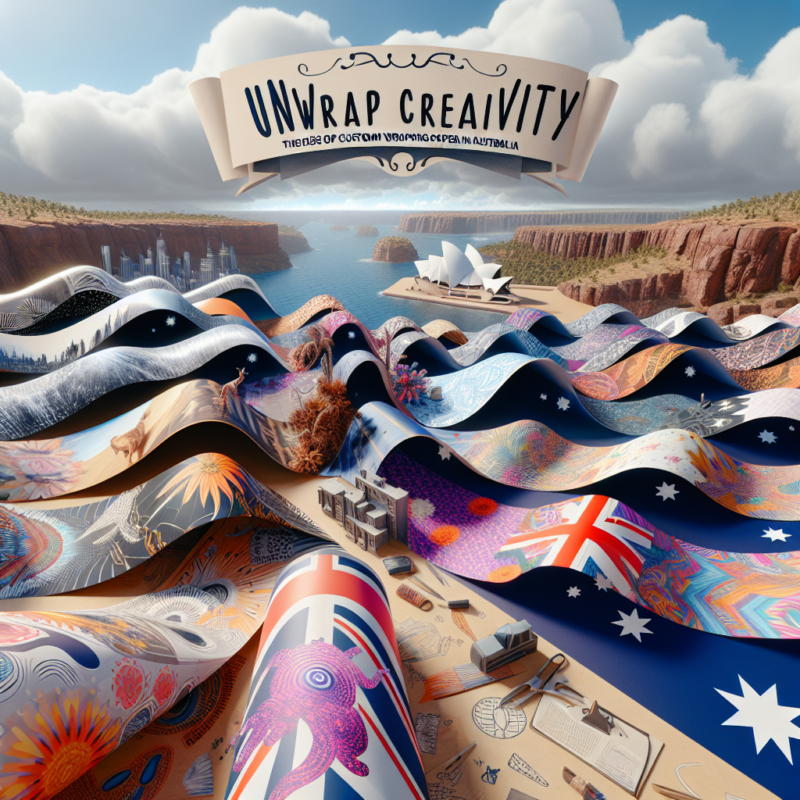 custom wrapping paper australia