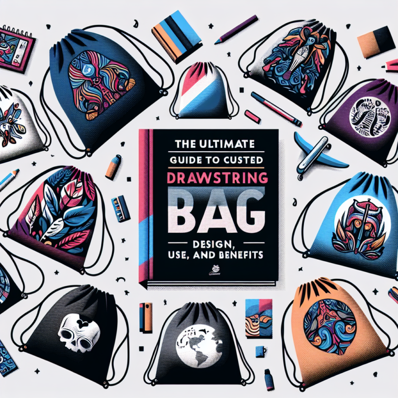 custom printed drawstring bag