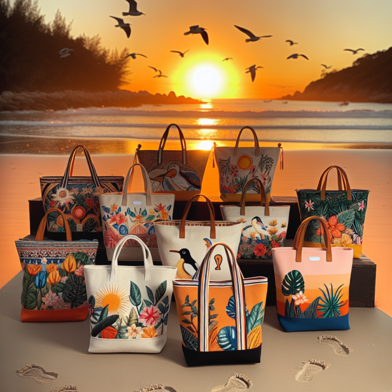 personalised beach bags