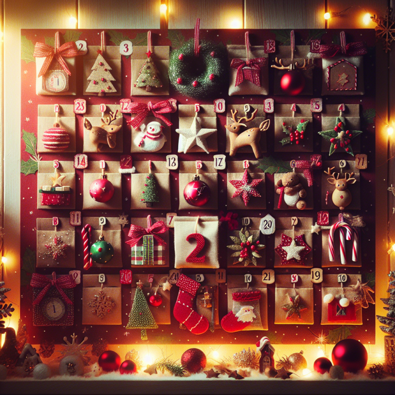 custom advent calendar