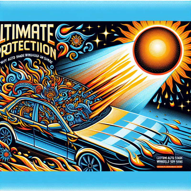 custom auto shade windshield sun shades