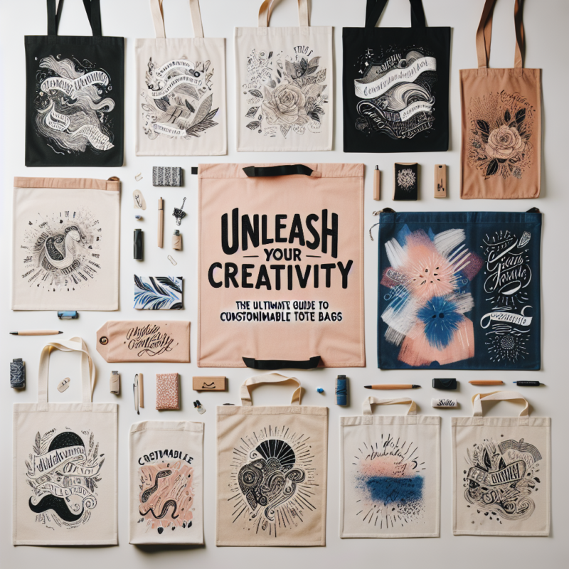 customisable tote bag