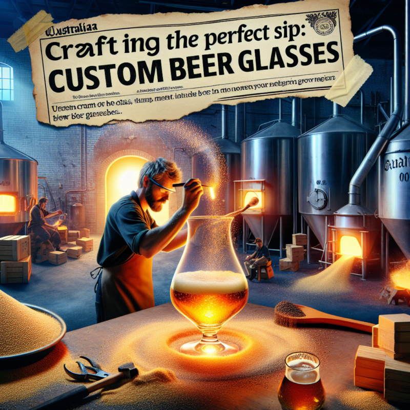 custom beer glasses australia