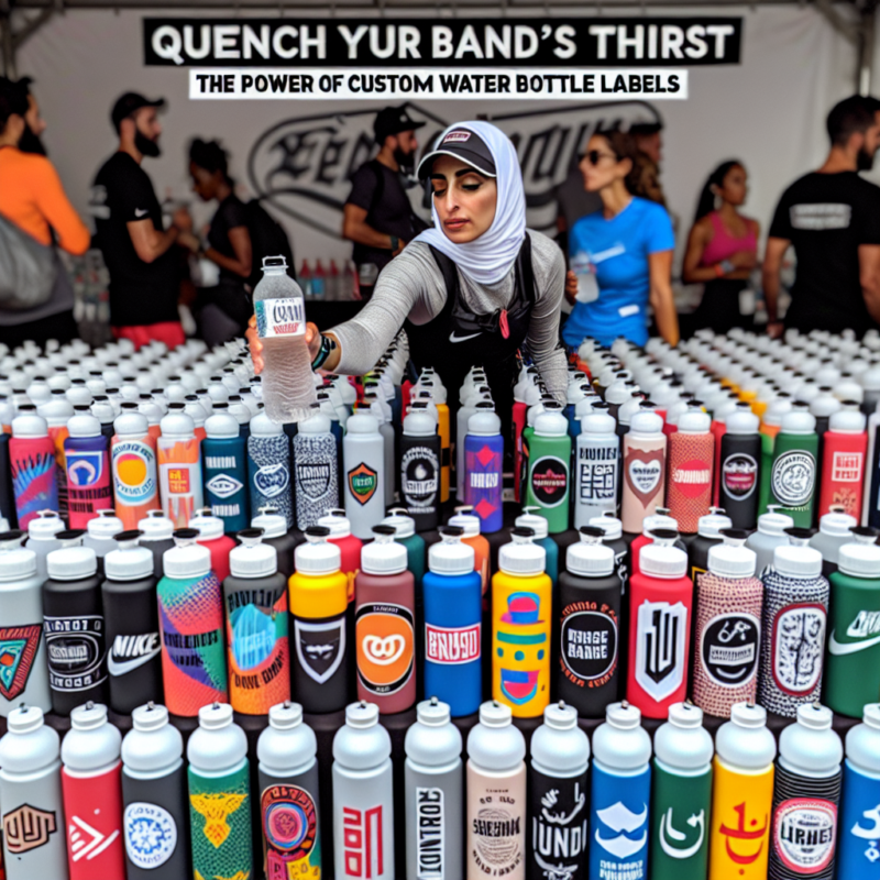 custom water bottle labels