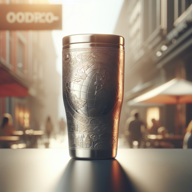 customised travel mug
