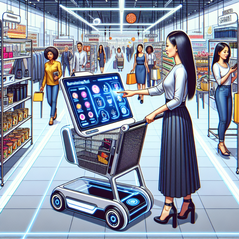 personalised shopping trolley