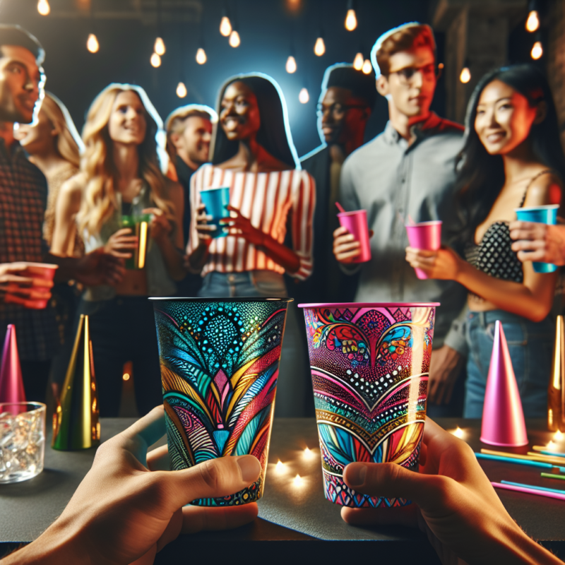 custom plastic cups