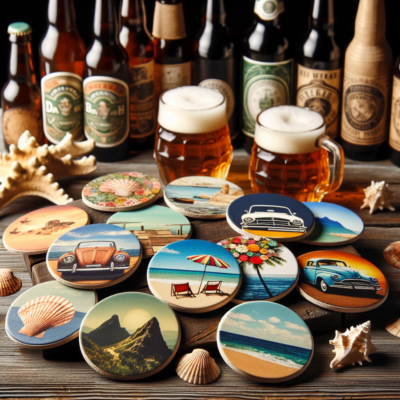 personalized beer coasters